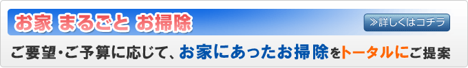 お家 まるごと お掃除